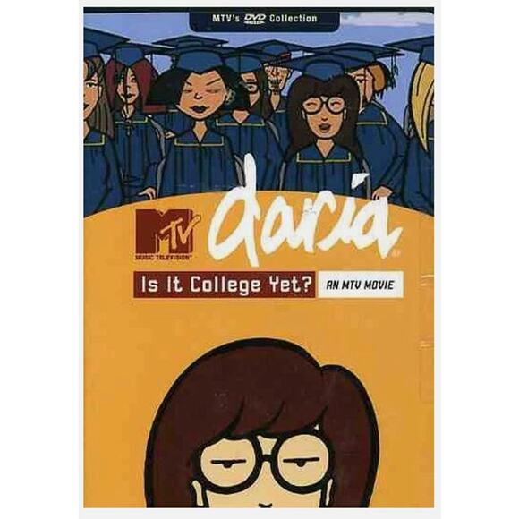 MTV DVD Collection Daria: Is It College Yet? (DVD, 2002) Movie w/ Bonus Episodes - Picture 1 of 1